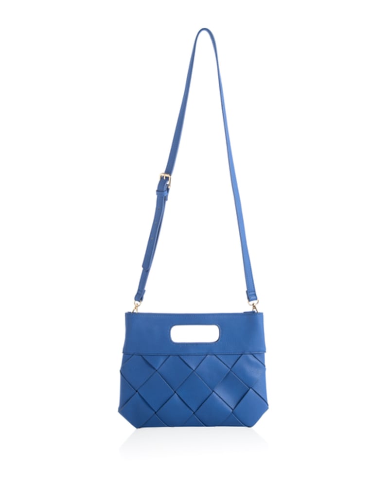 Front of a size None Dani Crossbody Bag in Ultramarine by Shiraleah. | dia_product_style_image_id:243047